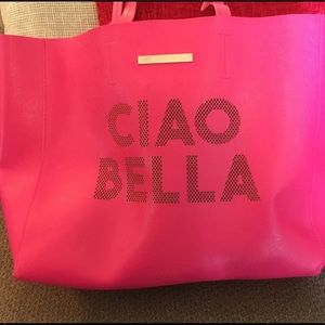 Vincent Camuto pink tote